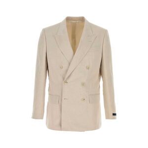 Boss Men Sand Lyocell Blend Blazer